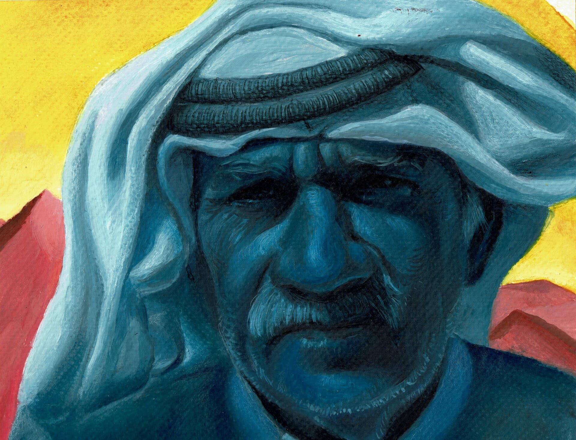 Study of an Arab Man